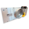 USED iVac 6" Metal Blast Gate for Dust Collectors *READ*