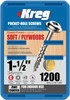 Kreg SML-C150-1200 1-1/2-Inch Pocket Hole Screws, #8 Coarse, Washer Head