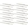 Steelex D4318, Set of 10 Pairs, 24-Inch Euro-style Self-Closing Kitchen Bath Drawer Slides, White