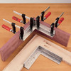 two(2) each 3-D Cabinet Assembly Setup Squares for woodworking jigs cabinet work