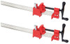 One (1) Pair BESSEY 72" Heavy-Duty IBeam Bar Clamps for Woodworking