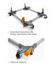 Portamate  PM-3550 Universal Mobile Base with Four Wheel Swivel Technology