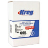 Kreg SML-C125B-1000 Blue-Kote Weather Resistant Pocket Hole Screws - 1 1/4-In...