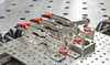 Bessey STC-HH20 Horizontal Auto-Adjust Toggle Nickel Plated Clamp Woodworking
