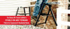 One Pair Bronco All Terrain Telescoping Sawhorses Miter Saw Stand