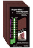 STYLE-LINE CORP INTL SUPER FLEX SANDPAPER 8-Inch, 120 Grit (8pk)