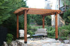 OZCO Ornamental Wood Ties 2" High Velocity Rafter Clips in Laredo Sunset