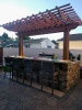 OZCO Ornamental Wood Ties 2" High Velocity Rafter Clips in Laredo Sunset