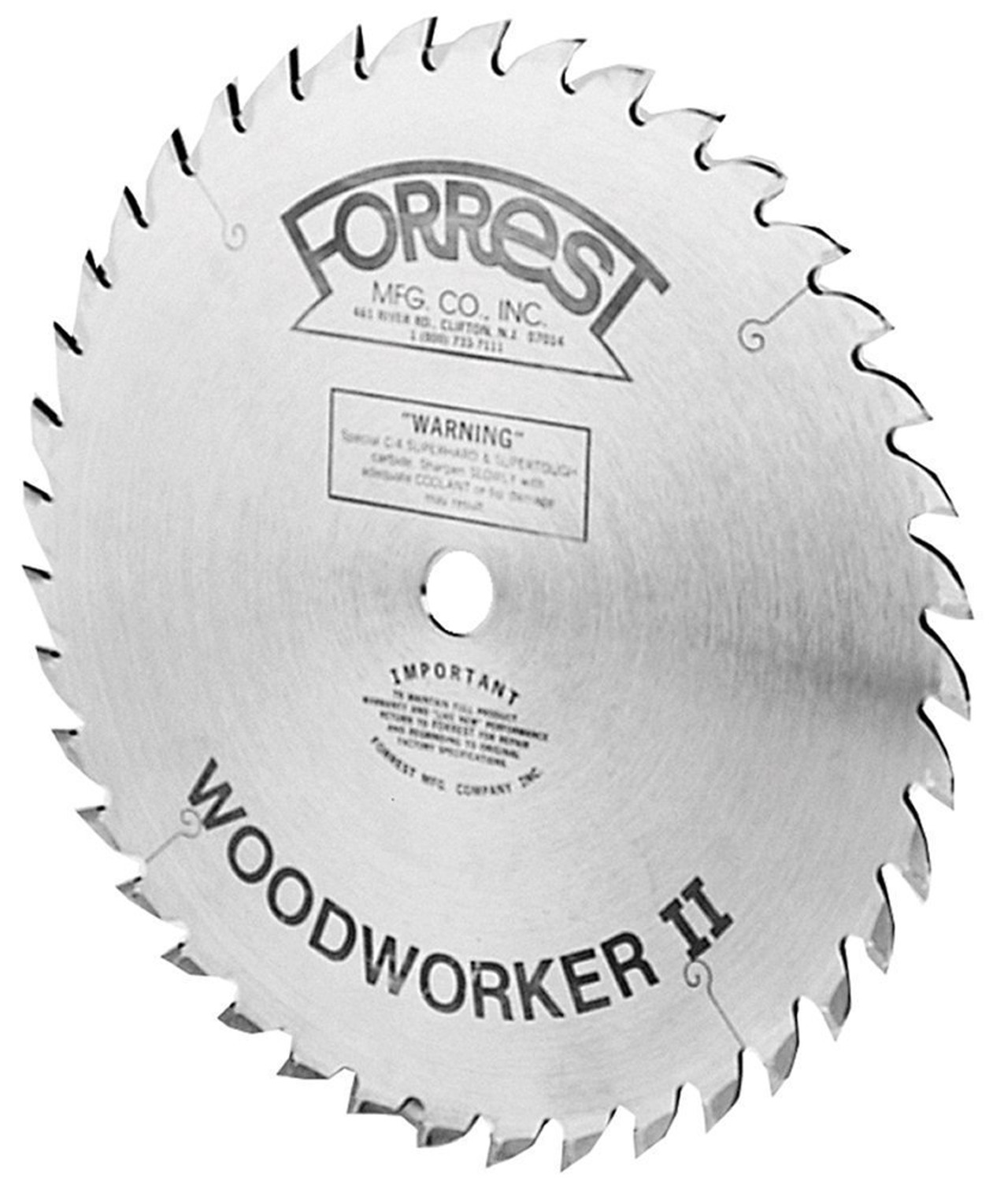 Forrest Woodworker II 10-Inch Saw Blade | Viking Mountain Tool Works