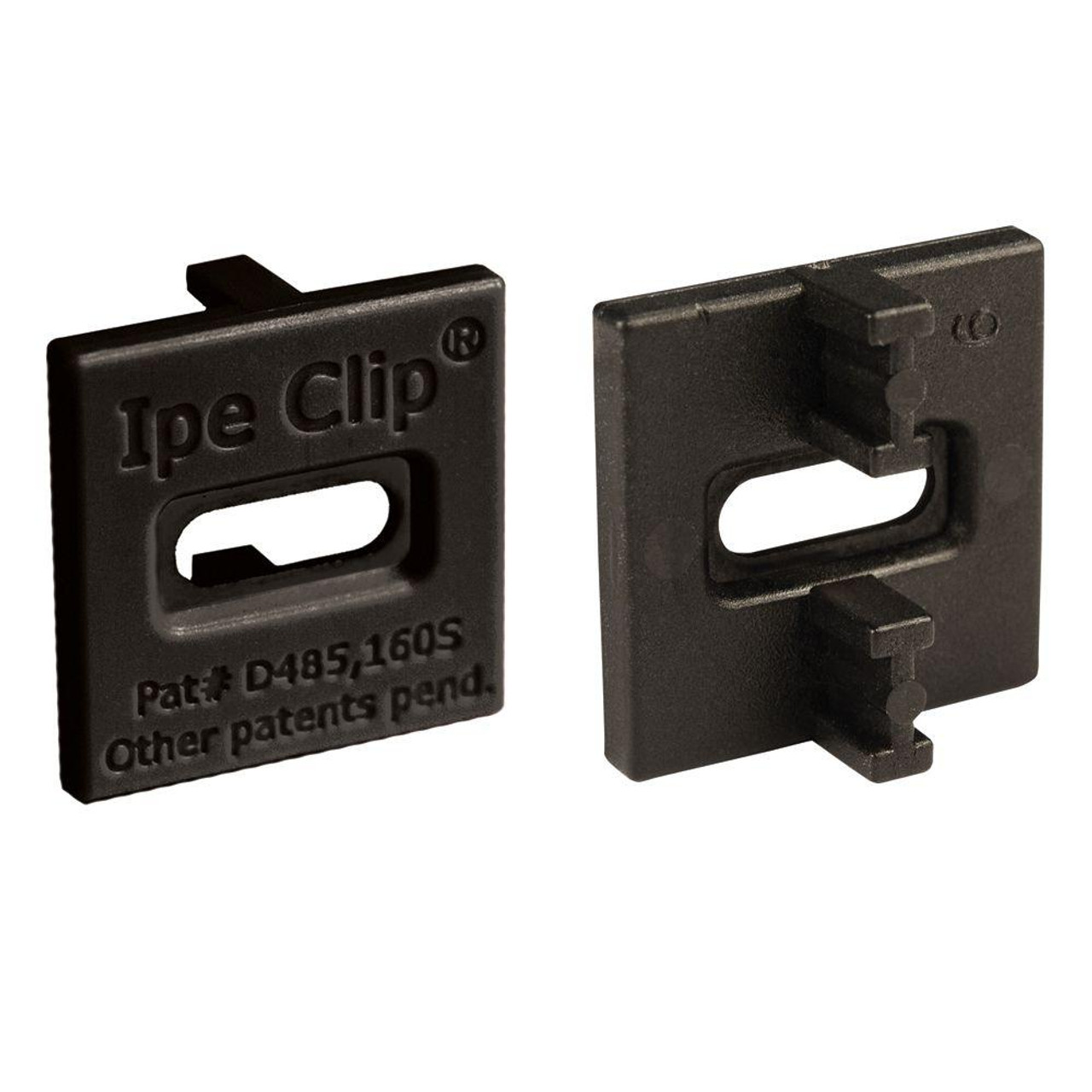 DeckWise Extreme4 Ipe Clip Black BiscuitStyle Hidden Deck Fastener Kit Hardwoods