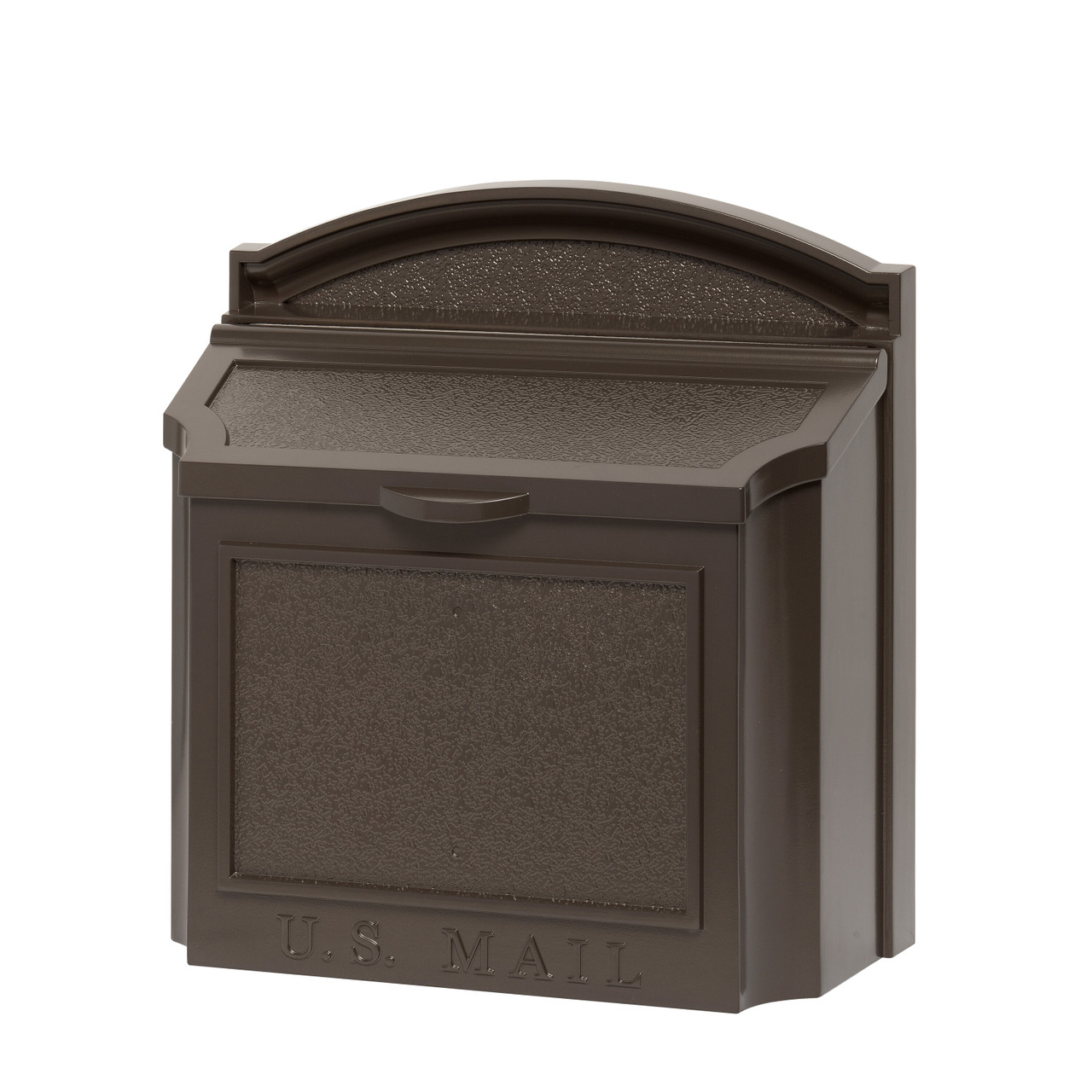 Whitehall Wall Mounted Locking Security Mailbox in French Bronze