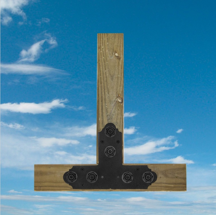 OZCO Ornamental Wood Ties TTie 4" Plate in Laredo Sunset VMTW