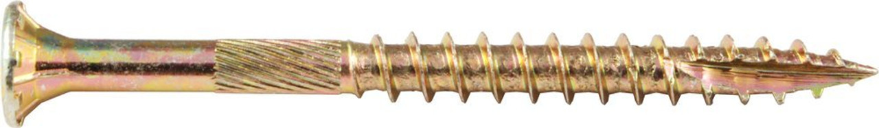 Screw Products, Inc. HDY212-1 No 10 X Heavy Duty Gold Star Interior Star Drive