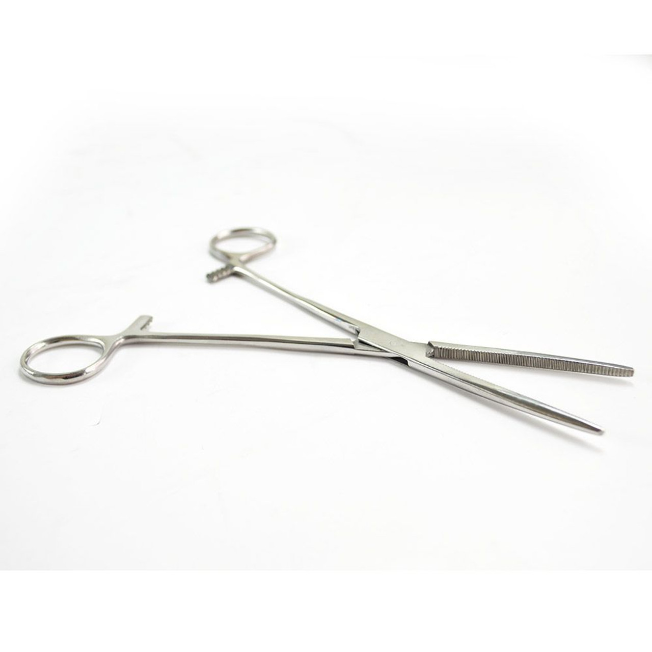 Big Horn 19087 8" Self Locking Straight Kelly Hemostat Forcep (Stainless Steel)