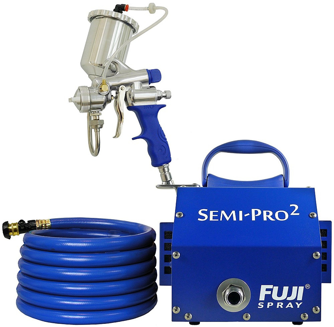 Fuji 2203G Semi-PRO 2 Gravity Feed HVLP Paint Sprayer System and Accessories