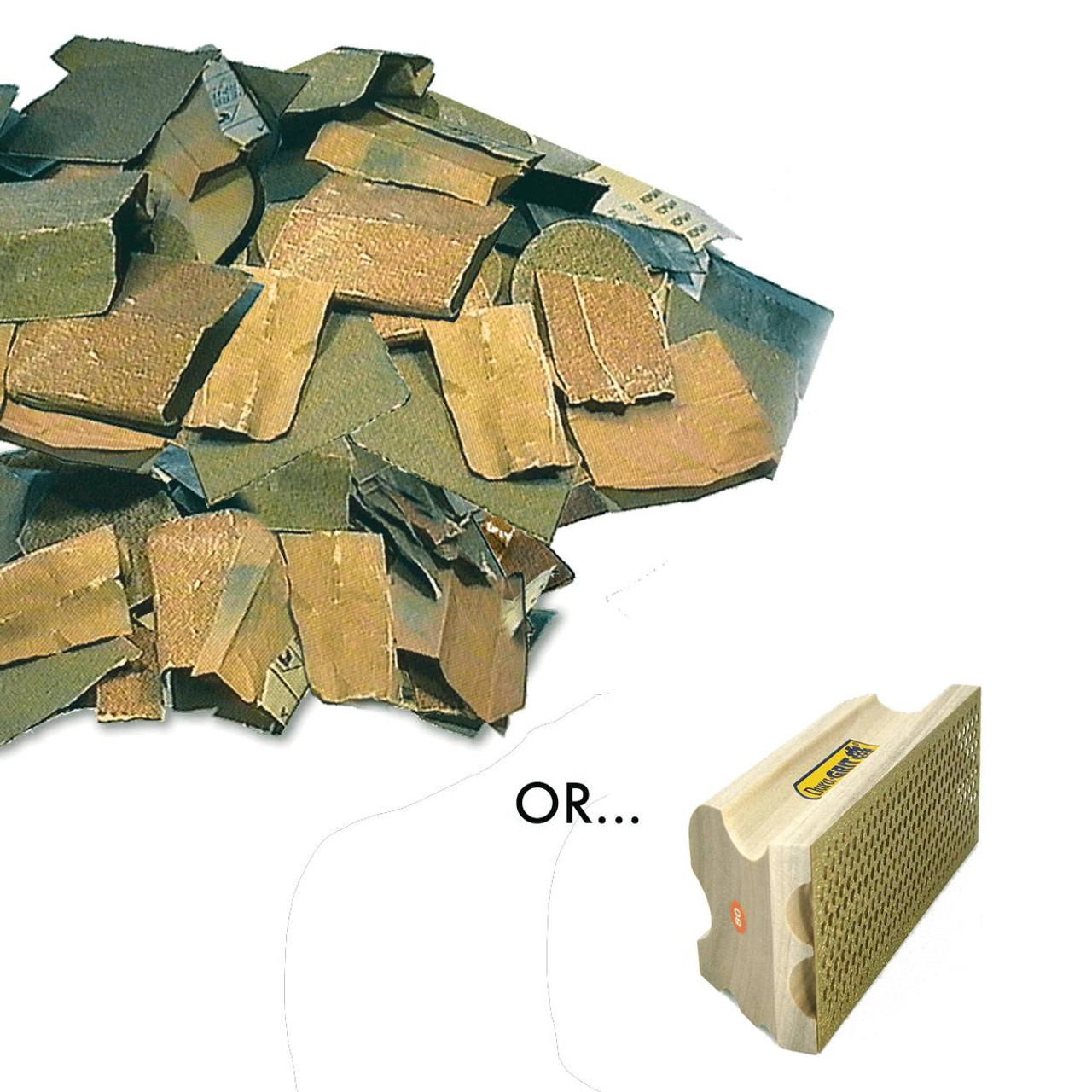 Dura-GRIT HT-TS5-120 TruSander 90-Deg Carbide Sanding Block - 120-Grit