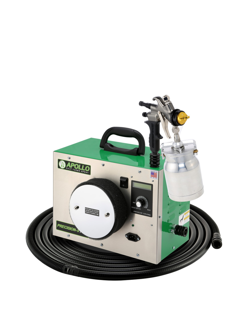 Apollo Precision5 Pro HVLP Turbospray System w/ 7700QT Spray Gun