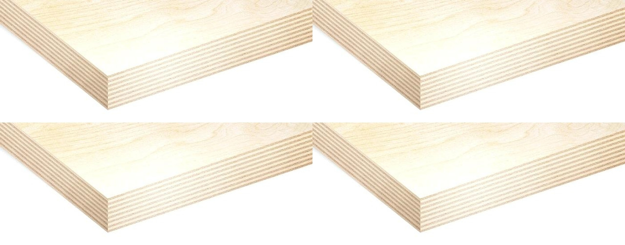 VMTW 4 pack Baltic Birch Plywood 18mm 