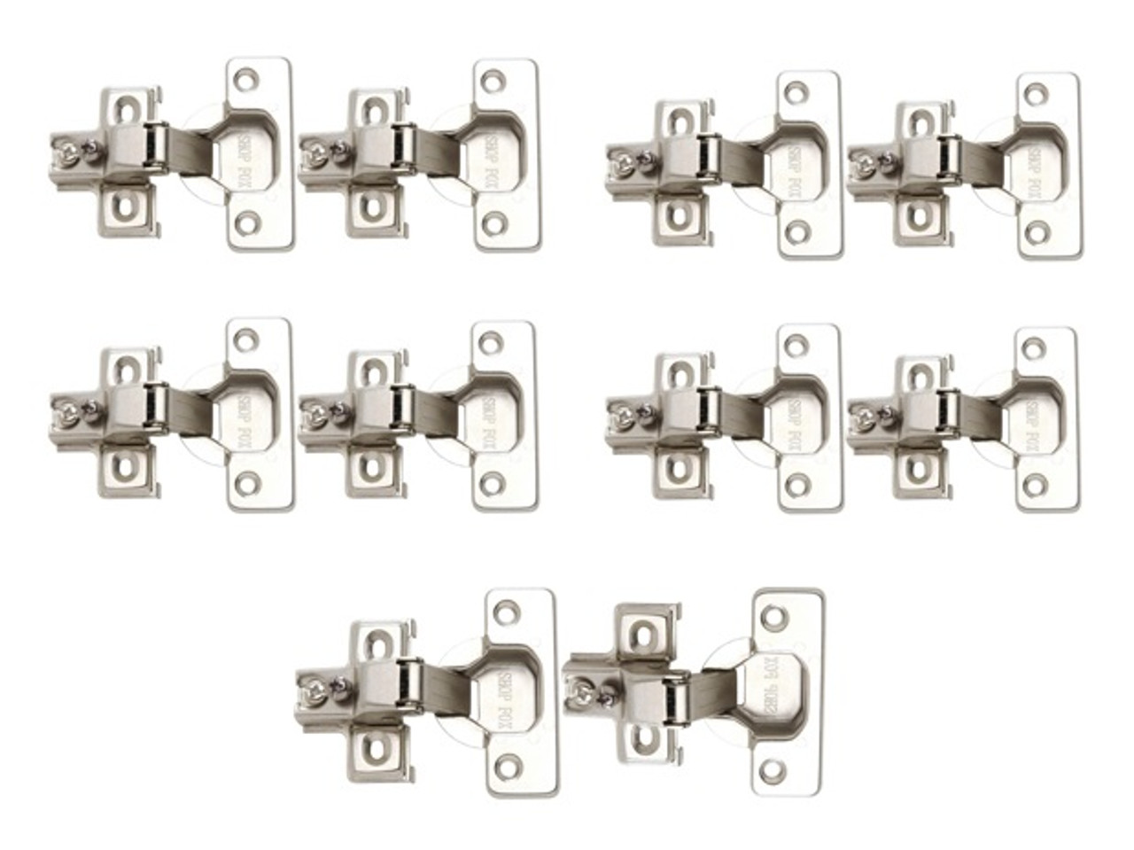 Woodstock D3139 105-Degree Face Frame Hinge-Overlay-10 Hinges