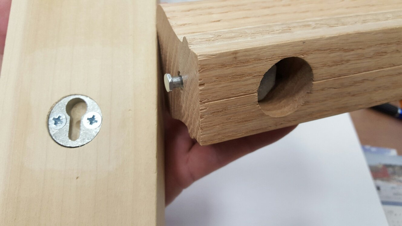 Zipbolt 13.810 Slipfix Railbolt, Connects Handrail to Newel Post, 1 Pack