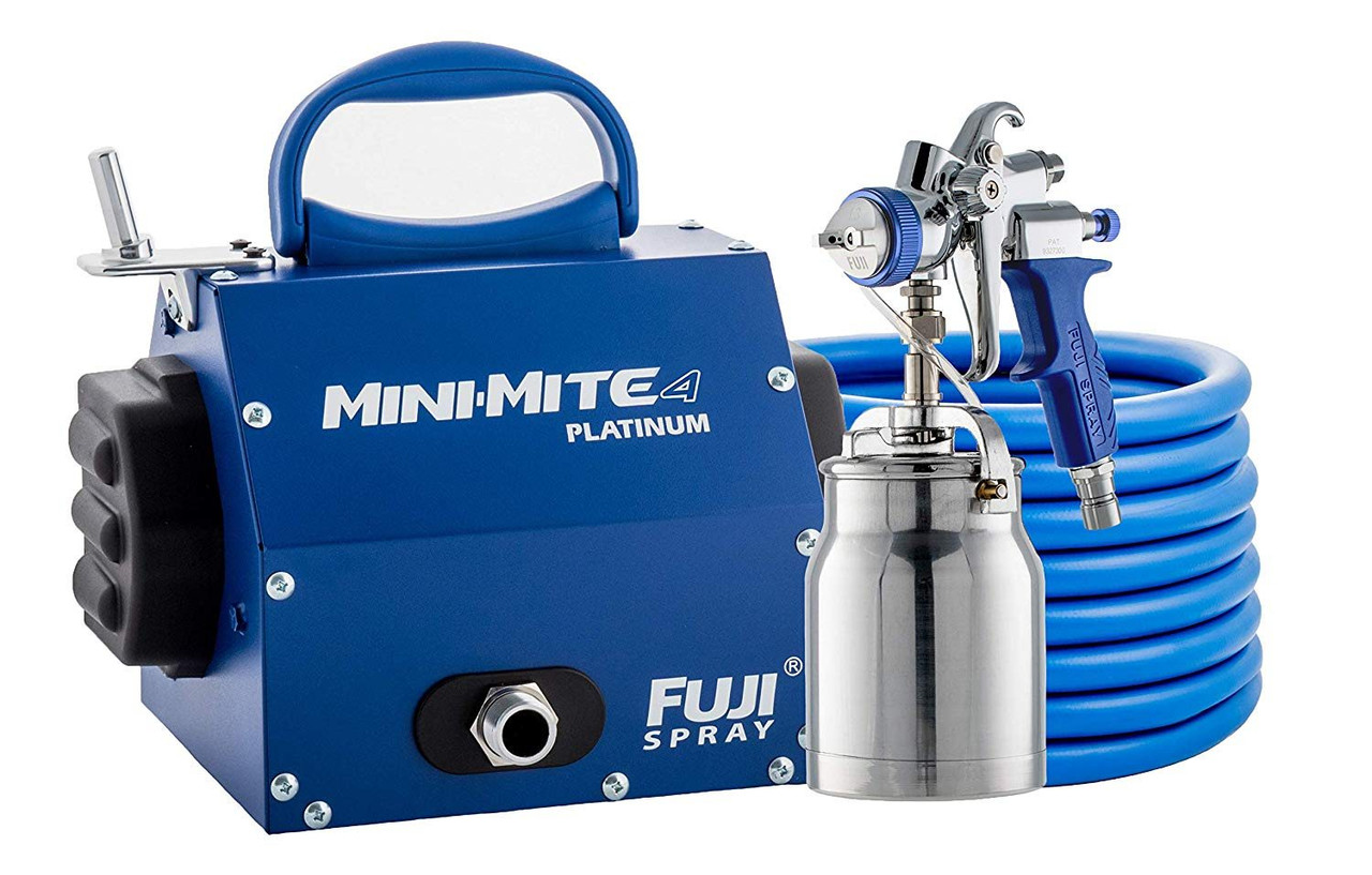 Fuji 2904-T70 Mini-Mite 4 PLATINUM HVLP Paint Spray System + ACCESSORIES