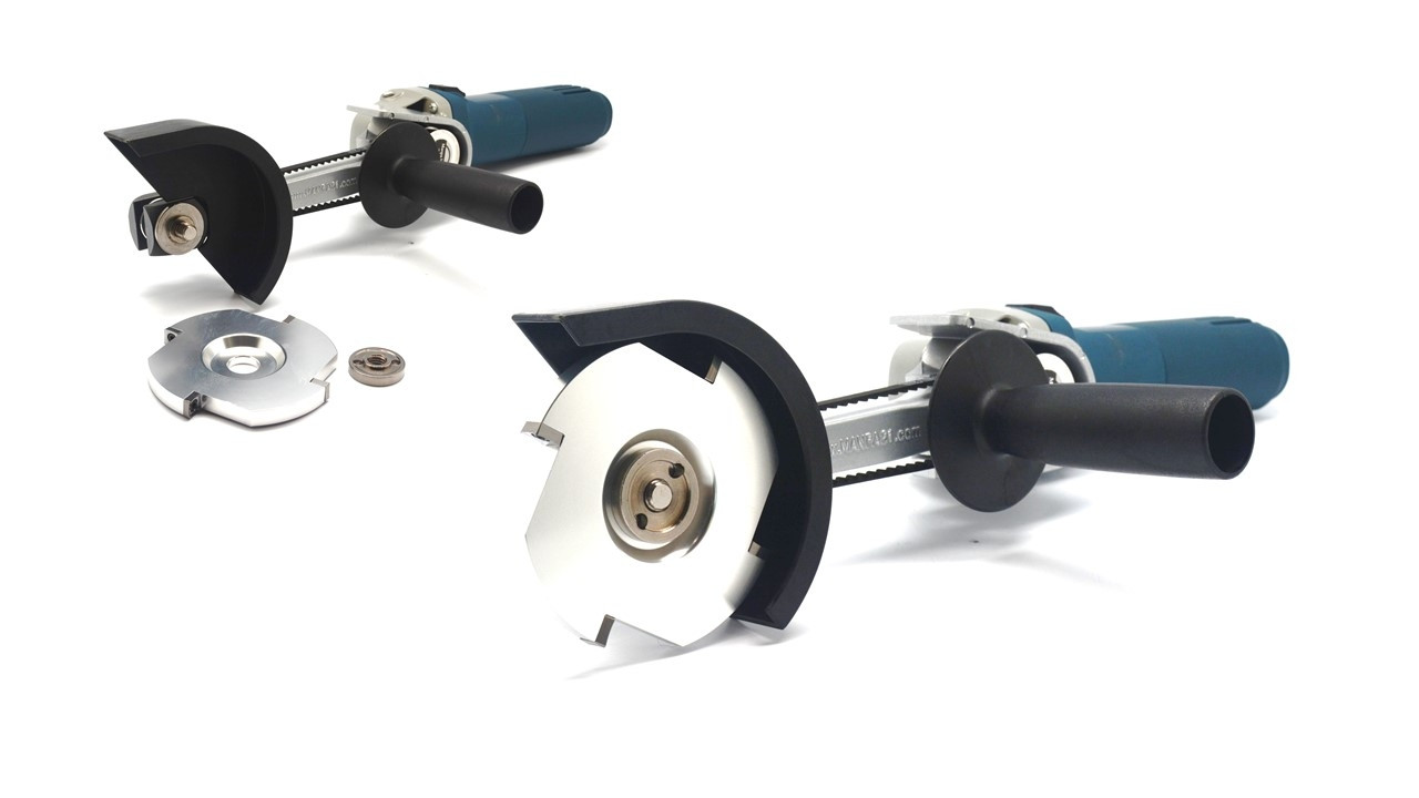 Manpa Quadrangle 3" Diameter  Power carving cutter for MULTI CUTTER or Grinder