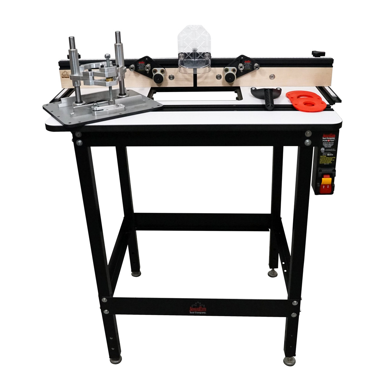 JessEm ROUT-R-LIFT II ROUTER TABLE SET for Milwaukee 2HP Motors 9-1/4"x11-3/4"