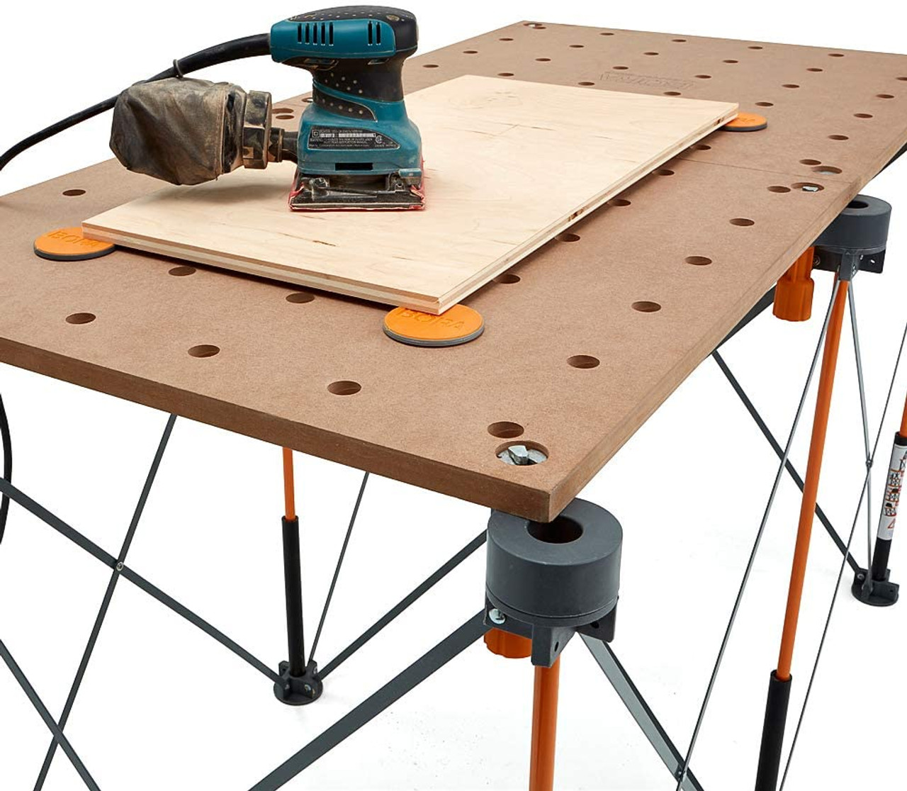 Bora Centipede Workbench Table Top 20mm Dog Holes    Temporary Work Bench CK22TM