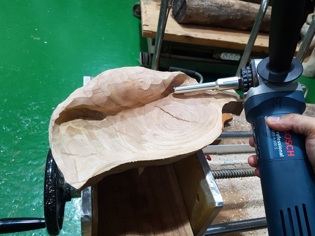 Manpa .48 inch dia Mini Crack Cutter Power carving cutter head for Angle Grinder