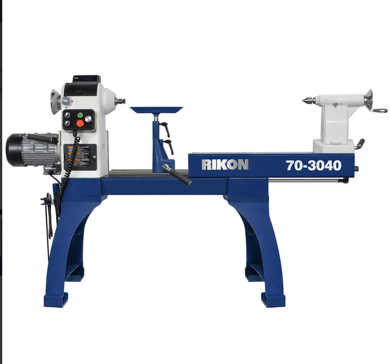 RIKON Power Tools 70-3040 30 by 40 woodworking sliding bed Lathe  3.0 HP 220V