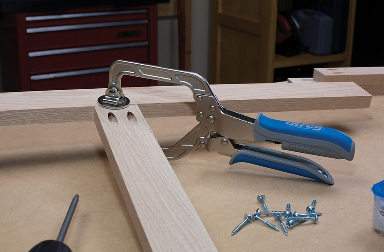 Kreg Pocket-Hole Jig KPHJ720PRO + KHC Assembly Clamp + 50 Bonus Screws 210 total