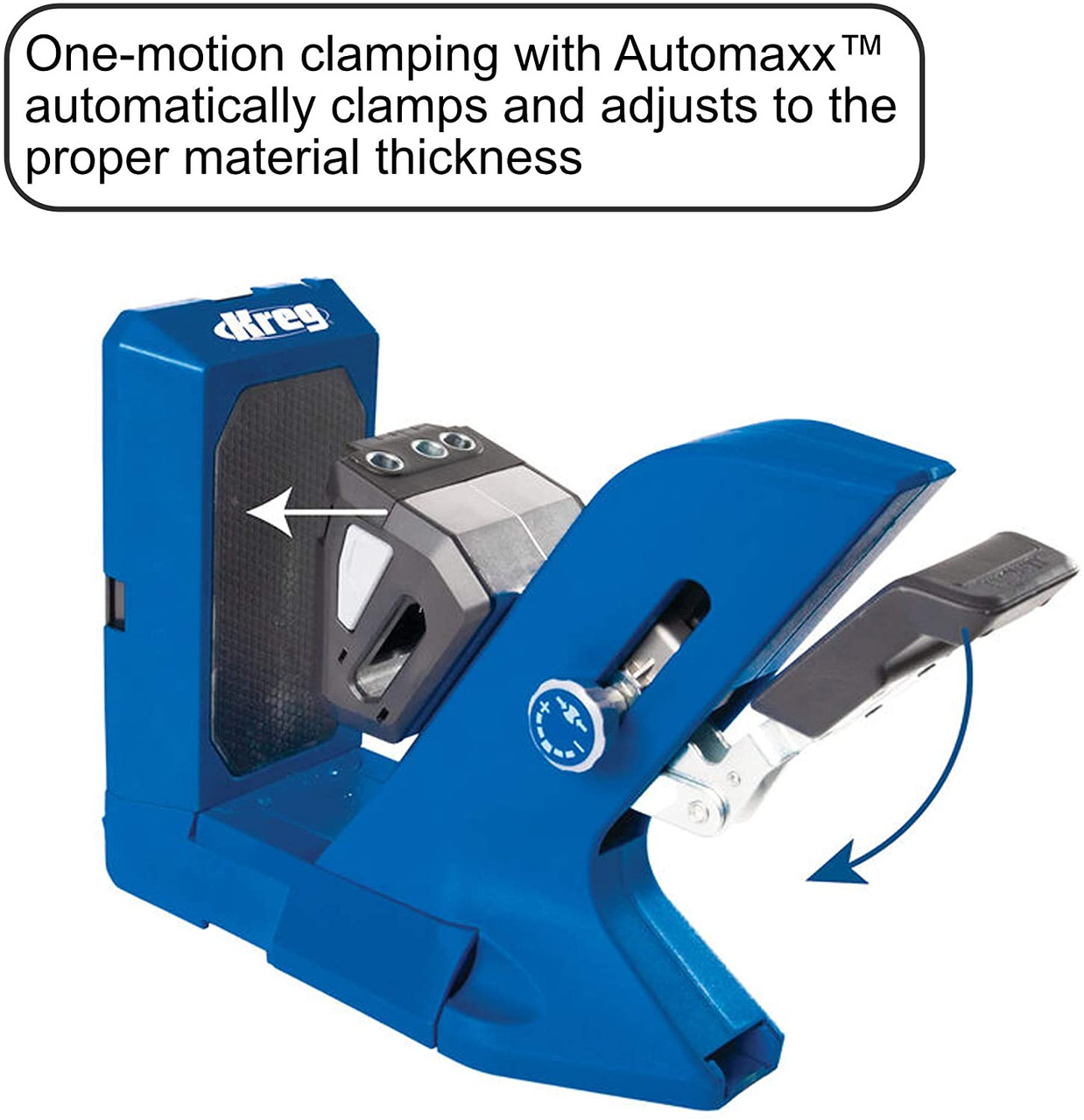 Kreg Pocket-Hole Jig KPHJ720PRO + KHC Assembly Clamp + 50 Bonus Screws 210 total