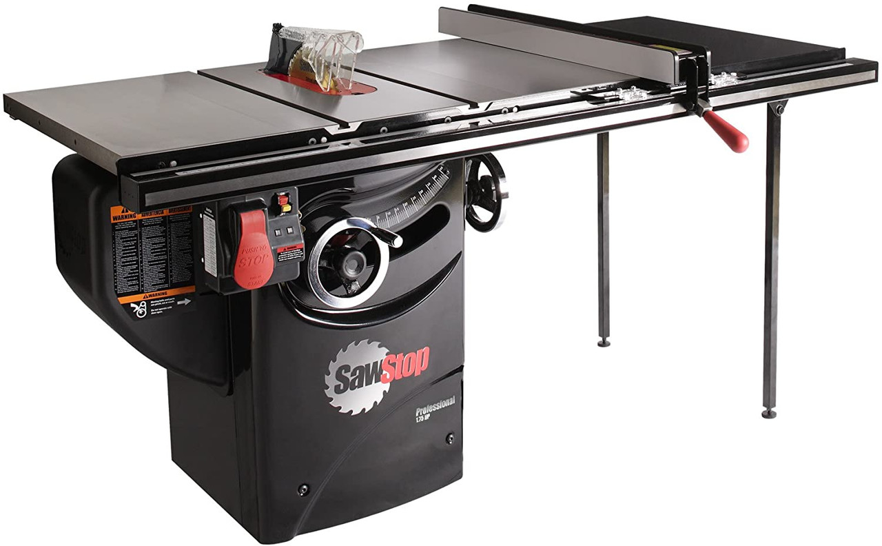 SAWSTOP 10-Inch Professional Cabinet Saw 1.75-HP 36in TGlide Fence PCS175-TGP236