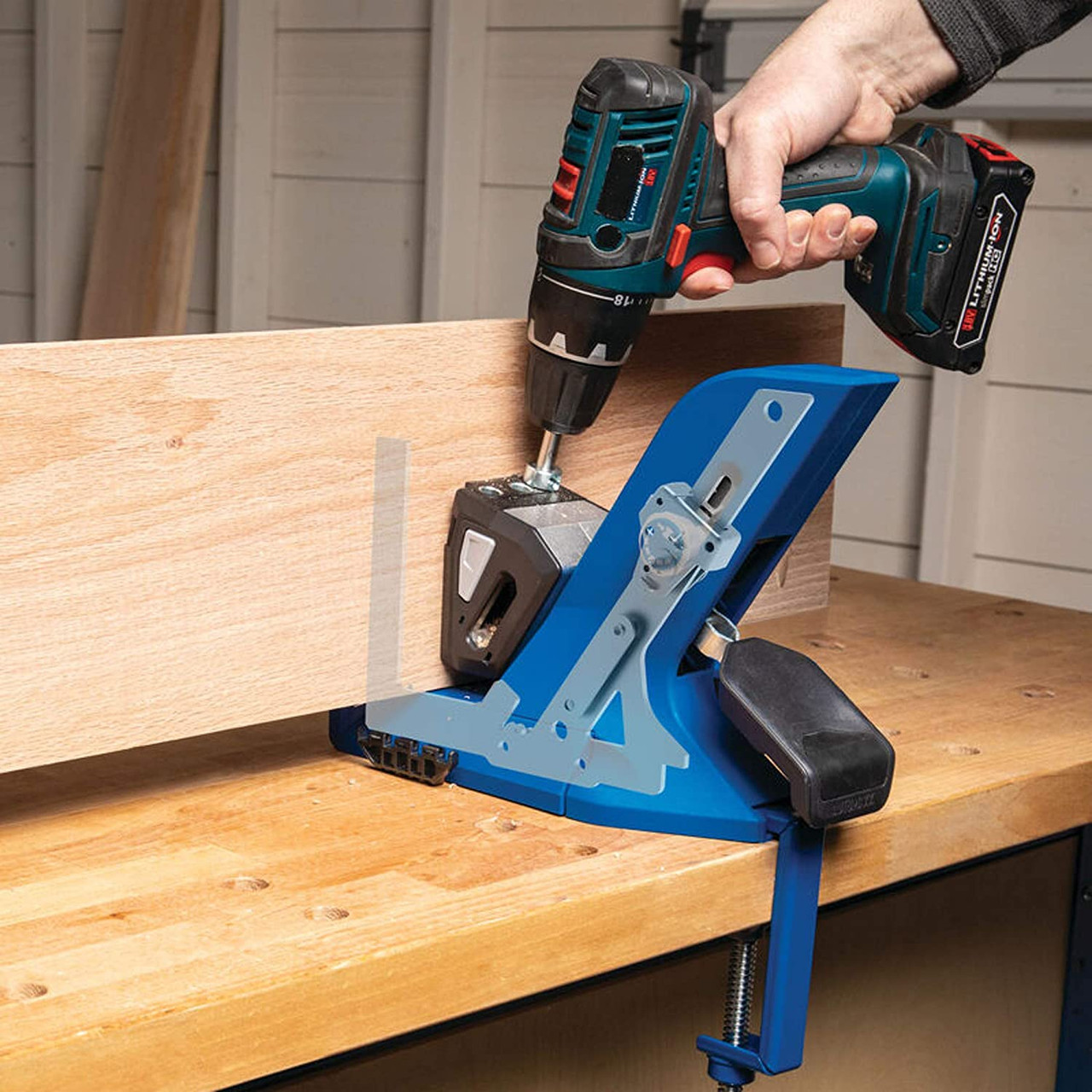 Kreg Pocket-Hole Jig 720PRO Promo Kit includes free Cabinet Face frame clamp