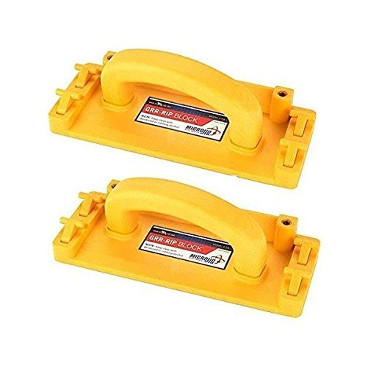 Micro Jig GB-1 GRR-Rip Block Smart Pushblock for Workshop Safety - 2-Pack
