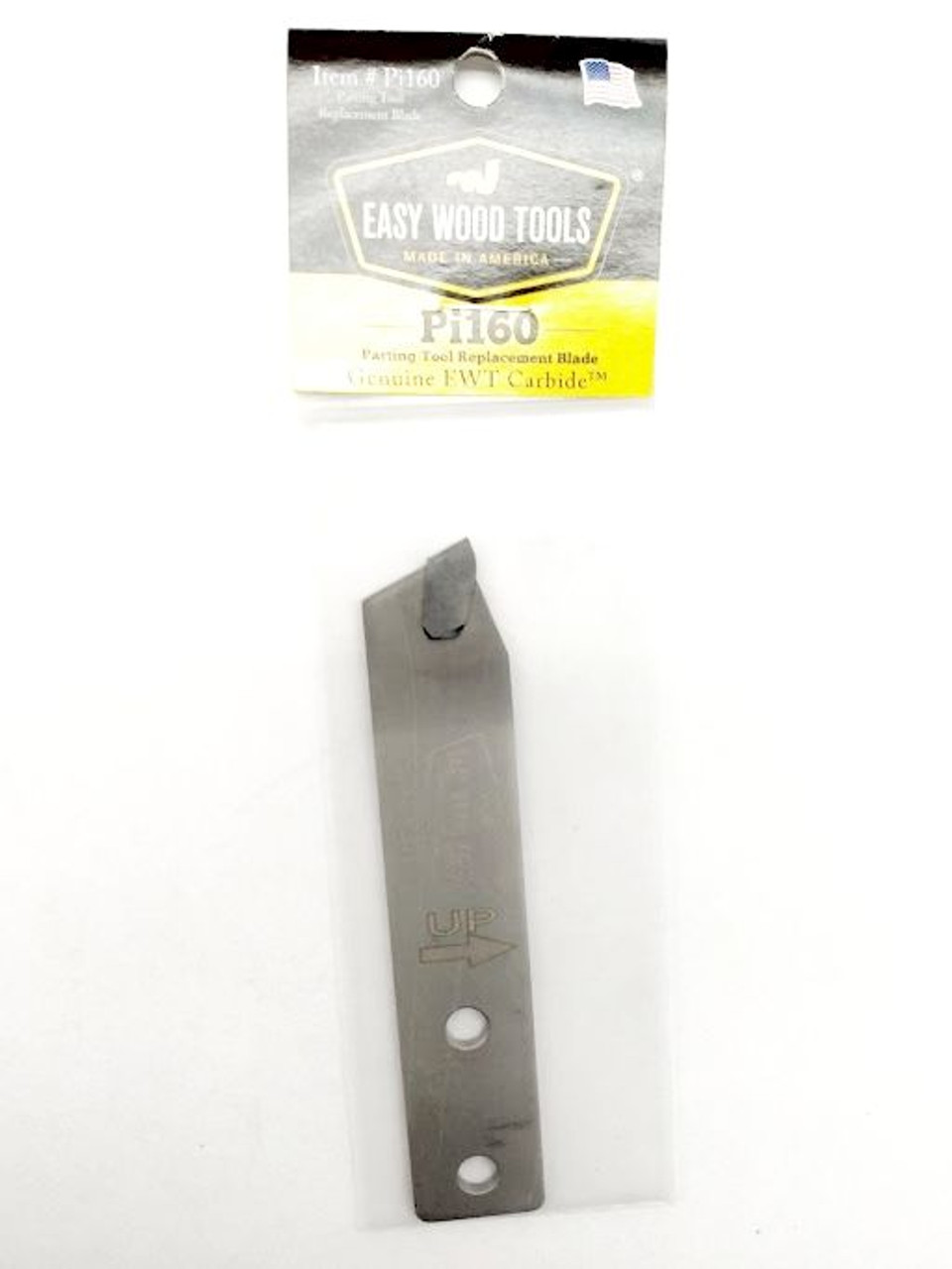 Easy Wood Tools Negative Rake (Pi160) Carbide Replacement Blade for Parting Tool PT150