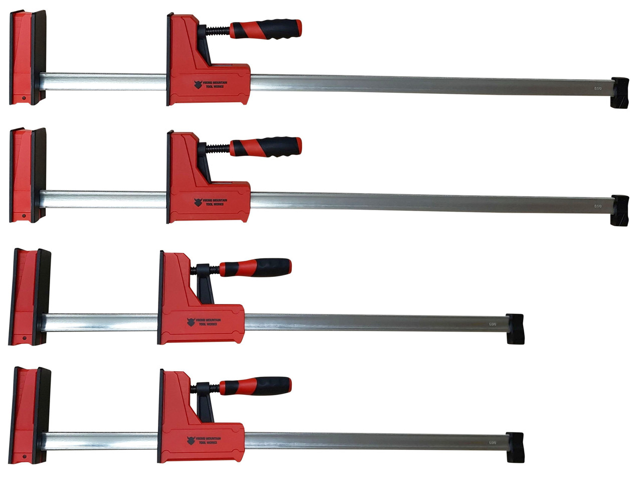 VMTW Cabinet Door Parallel Fixed Jaw Cabinet Makers clamp Set of 4