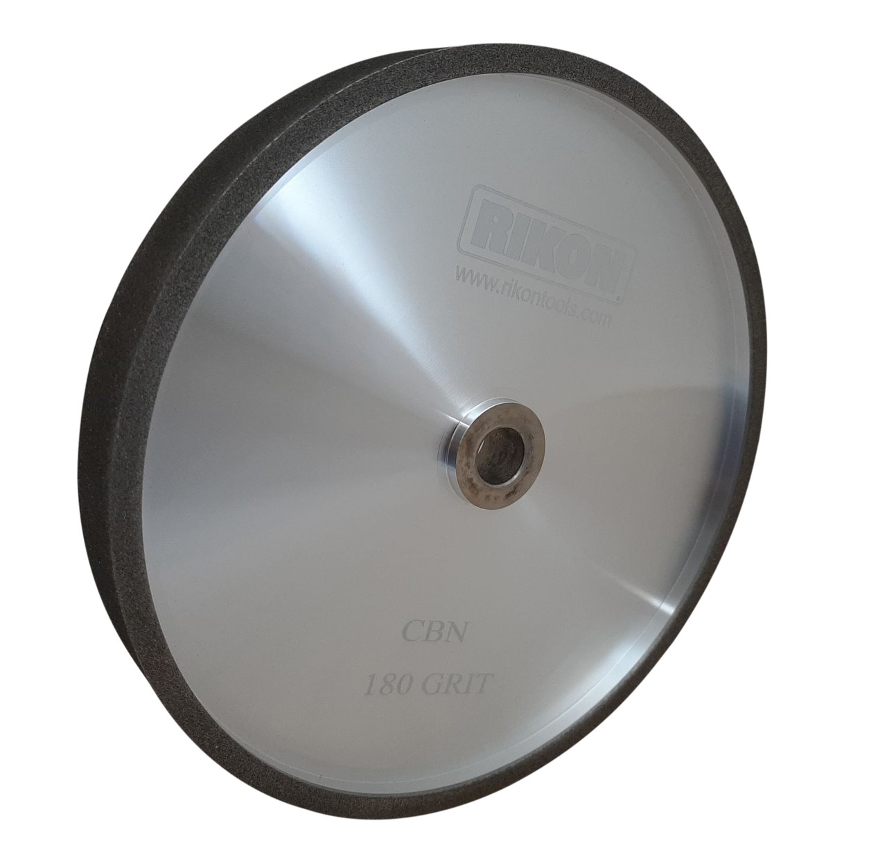 Rikon PRO Series 82-1180 CBN Grinding Wheel 180 Grit 8 inch Wheel to Sharpen High Speed Steel Cutting Tools for your Woodworking Lathe