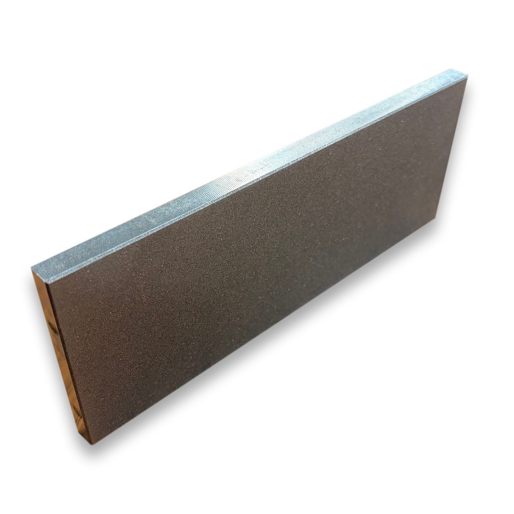 Rikon 82-4080 PRO CBN Bench Stone 8in x 3in 400 grit on one side and 800 grit on the other for high speed steel woodworking Wood Lathe tools