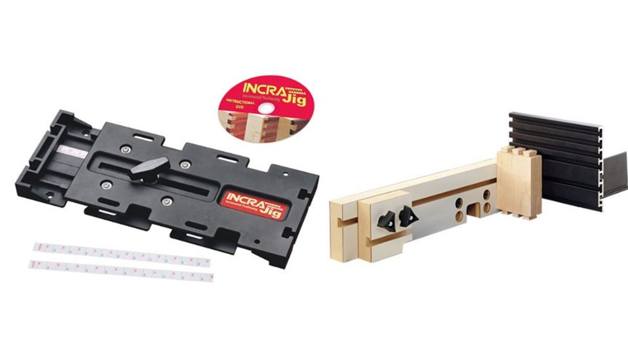 The Original INCRA Jig + Original Jig Fence System with MDF Fence and Shop Stop