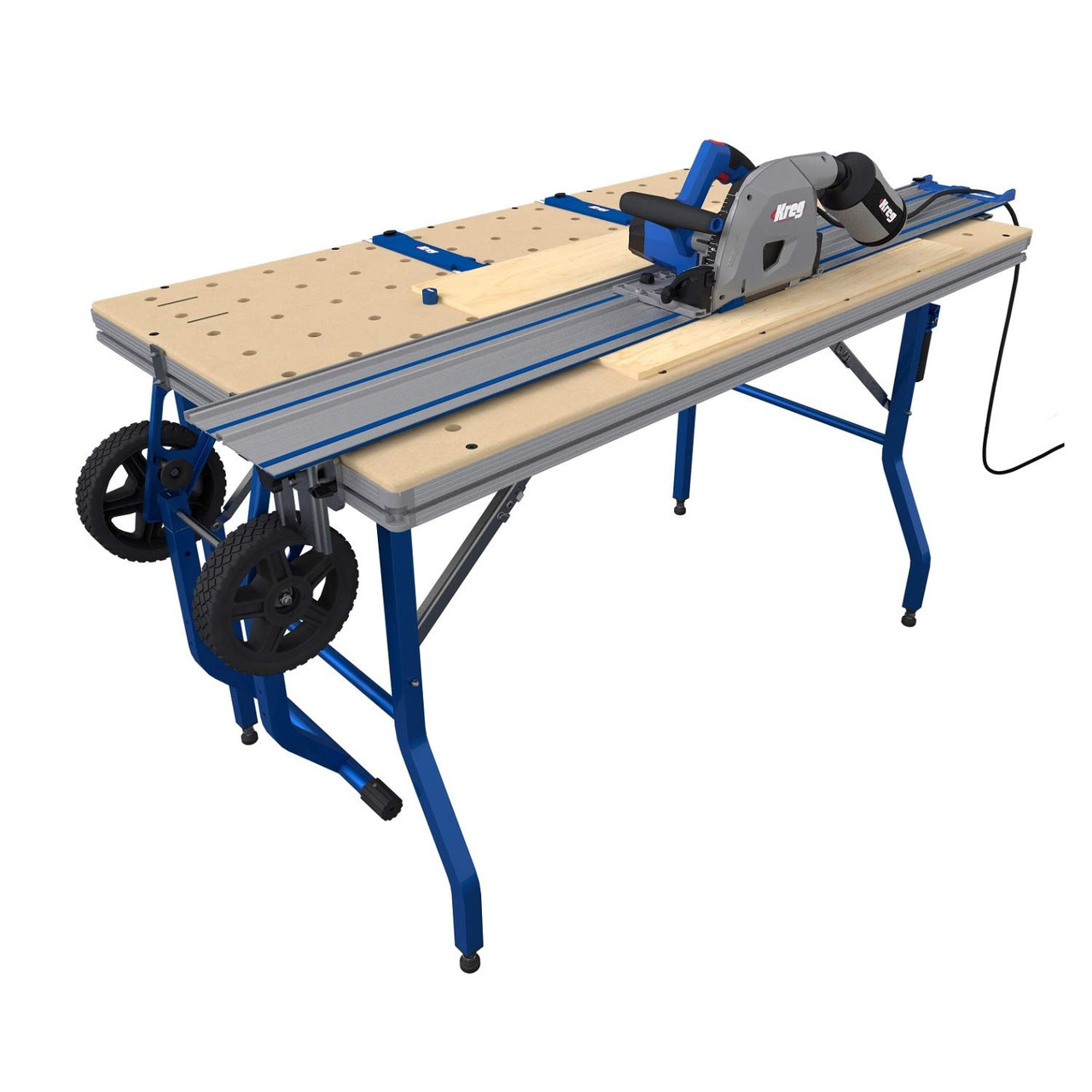 Kreg ACS3000 Adaptive Cutting System Plunge Saw & 62" Guide Track +Project Table