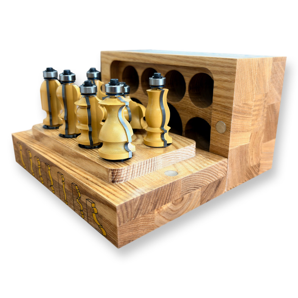 Sommerfeld Architectural Molding Router Bit Woodworking Tool Set
