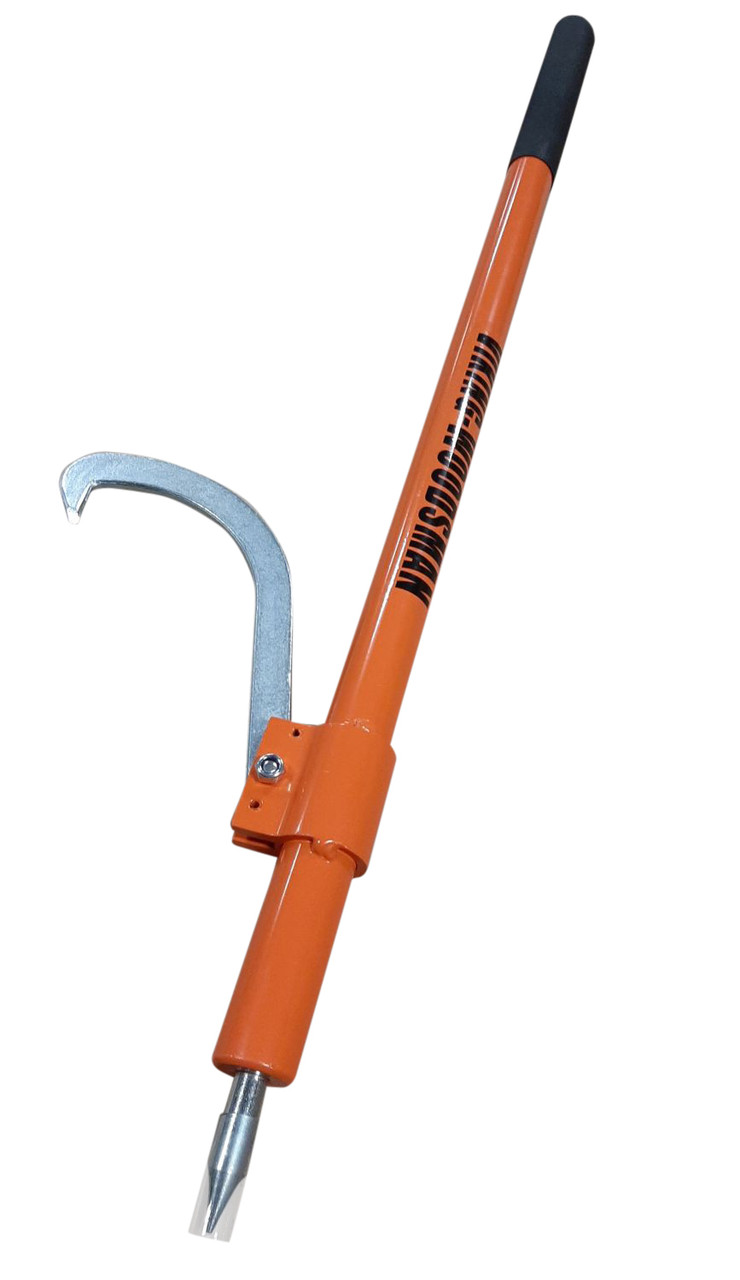 Viking Woodsman 48 inch Aluminum Handle Peavey With Jack stand save your Chain Saw and your Back
