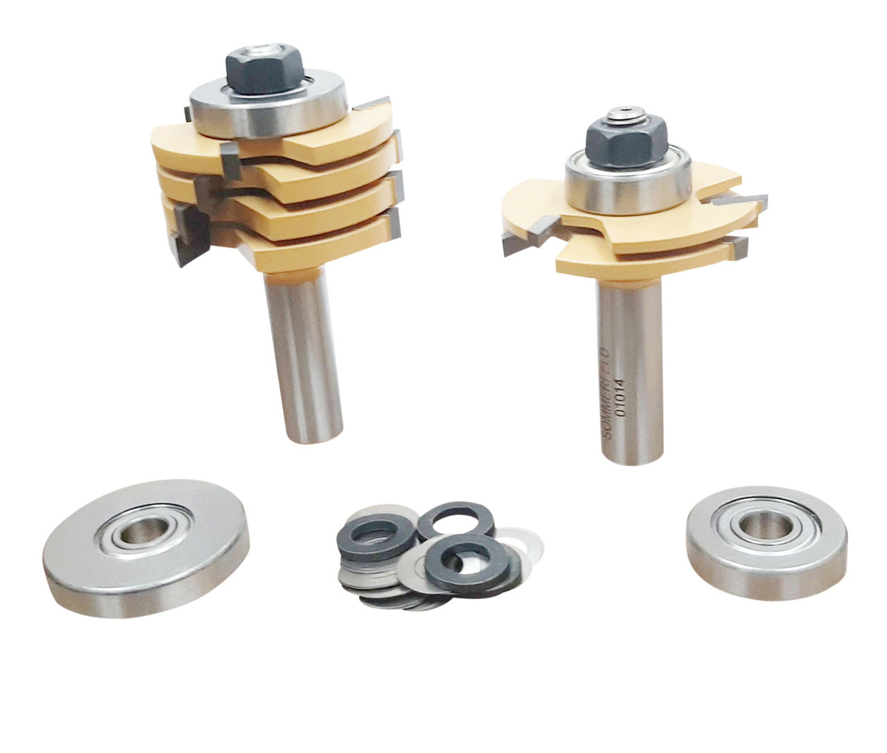 12-Pc Three-Wing Slot-Cutting Set