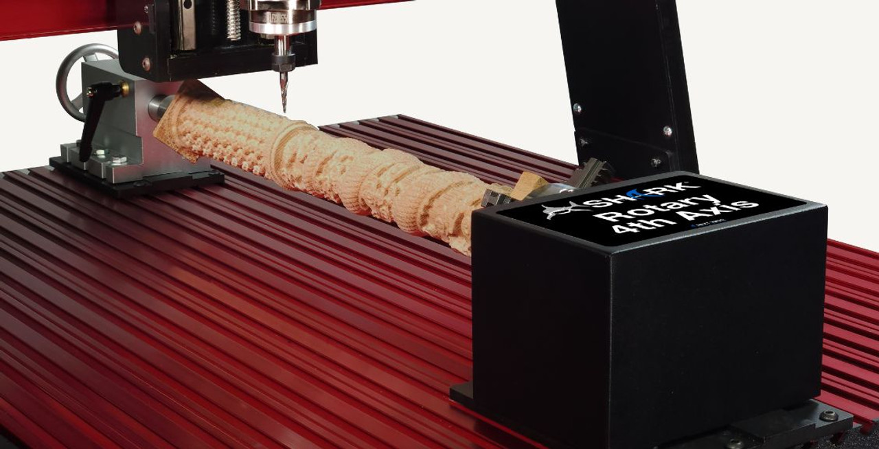 Next Wave 21225 large 4th Axis Kit for CNC Router make spindles pens game pieces