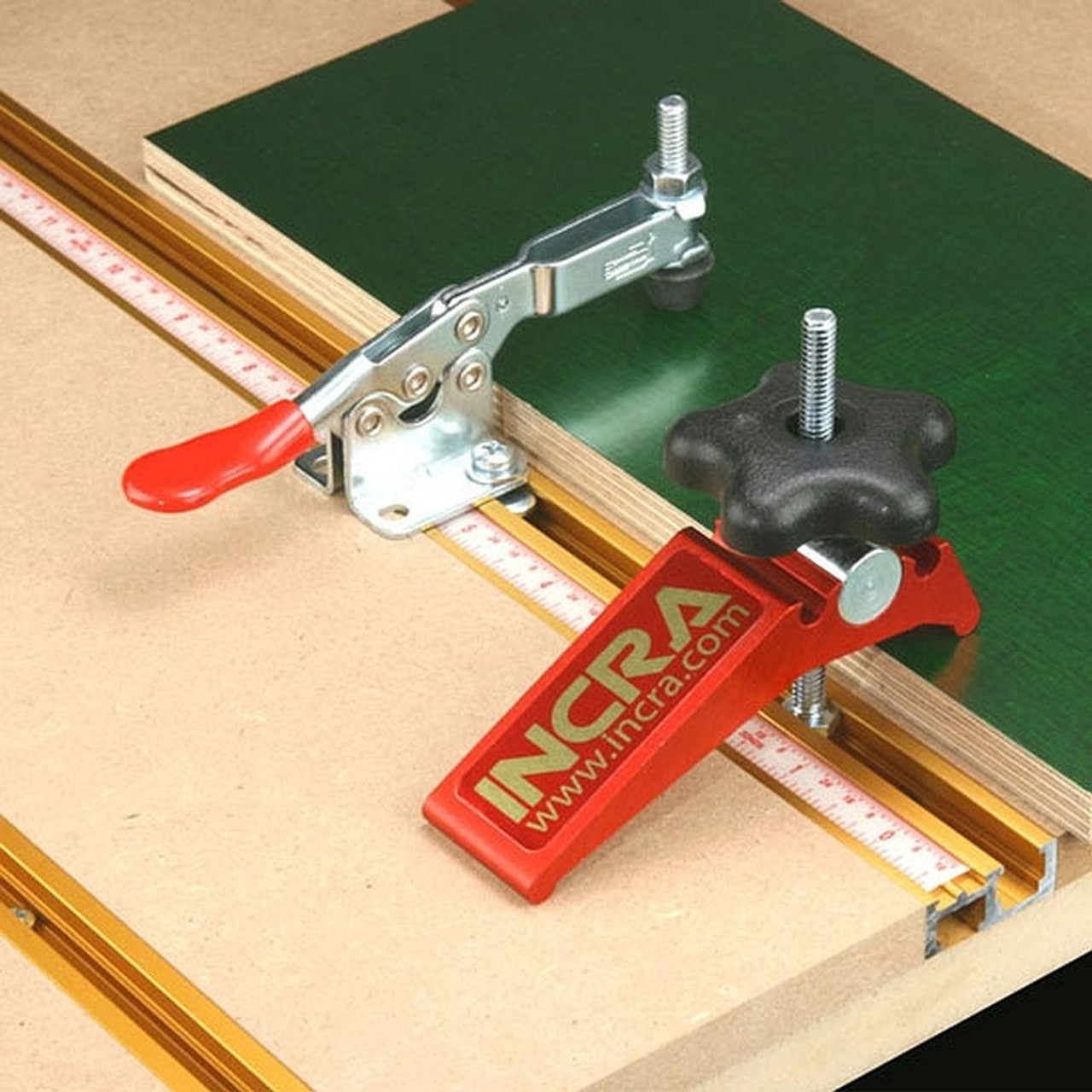 INCRA Build-It System 24" T-Track PLUS with Sliding Scale for Jigs & Fixtures