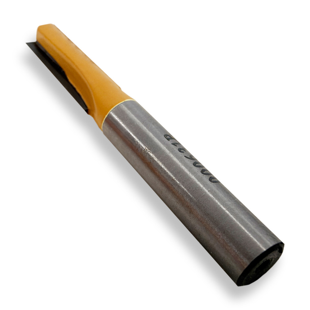 Sommerfeld Straight Router Bit-Two Flute Woodworking Tool 1/4CD,3.4CL,2OL,1/4SH