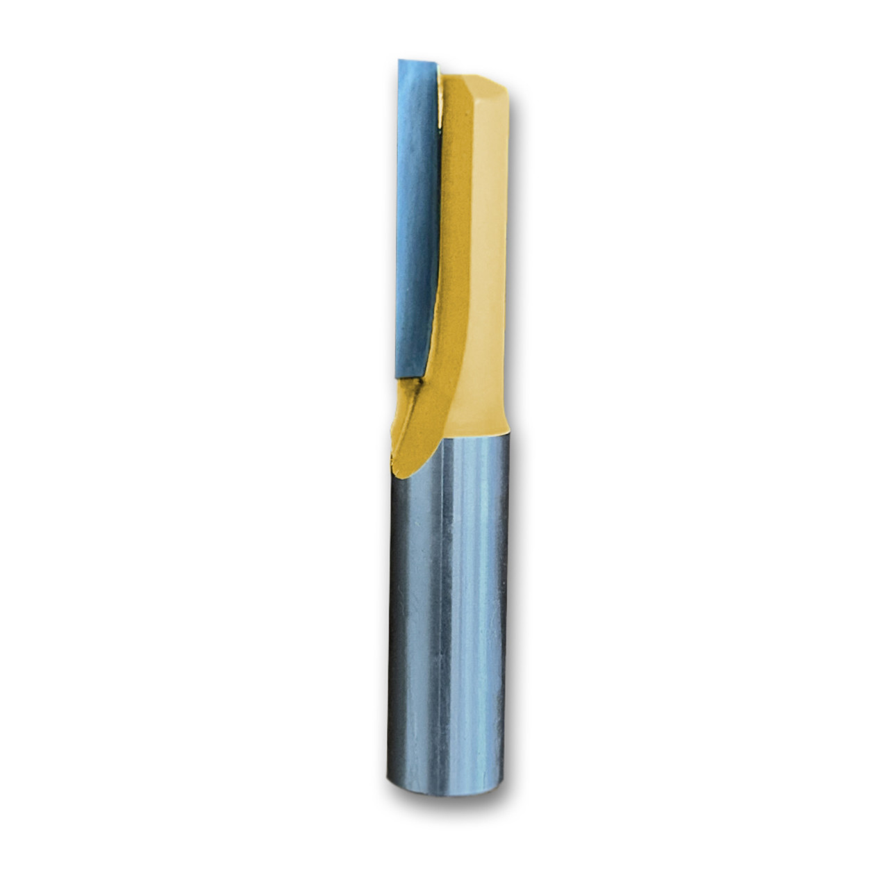 Straight Router Bit-Single Flute Woodworking Tool 1/2CD,1-1/4CL,2 -13/16OL,1/2SH