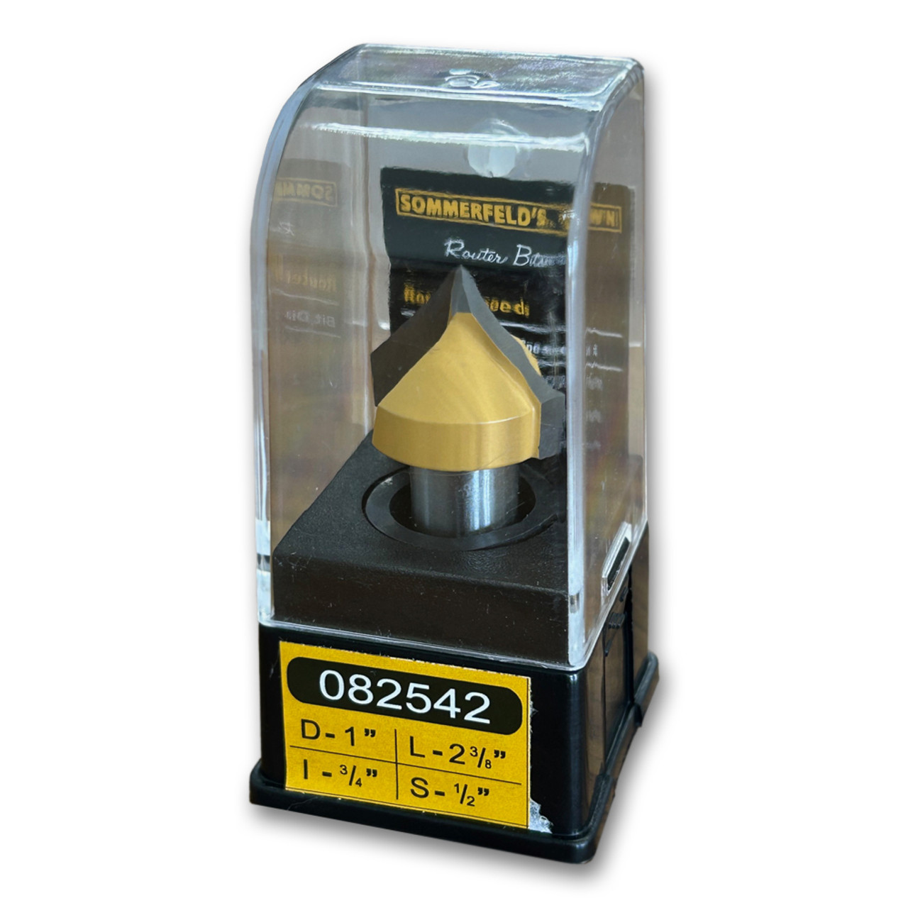 V-Groove Bit 90*CA,1CD,3/4CL,2-3/8CL,1/2SH