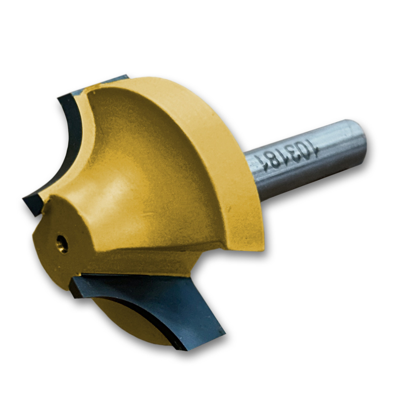 Sommerfeld Ovolo Router Bit Woodworking Tool 3/8CR,1-1/4CD,5/8CL,1-7/8OL,1/4SH